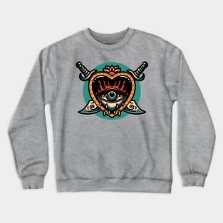 heart and swords Crewneck Sweatshirt